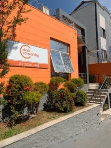 Fachada Desk Coworking Cidade Nova